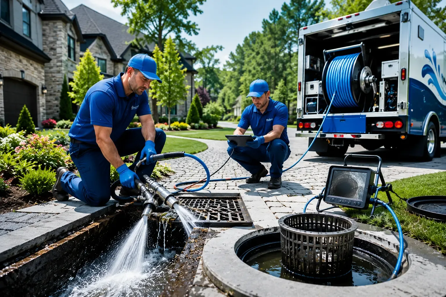 Local outdoor drain cleaning professionals in Blair, NE